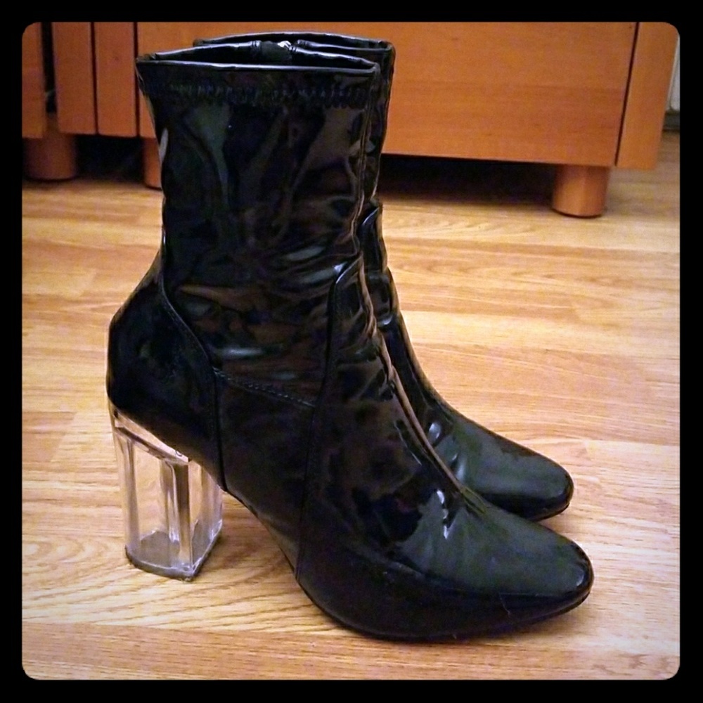 Sexy black boots